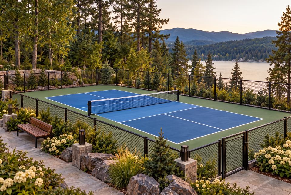 Pickleball concept rendering