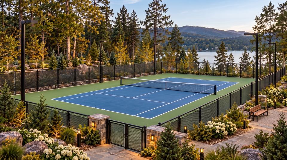 Tennis concept rendering
